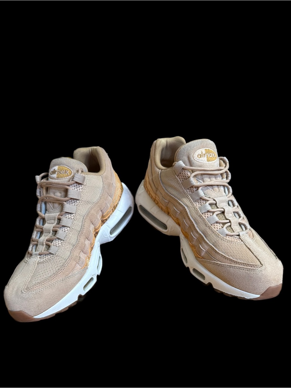 Nike Men's Air Max 95 in Vachetta Tan and Brown size 10.5 - Picture 4 of 15